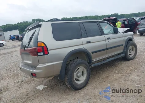 2000 Mitsubishi Montero Sport Ls/Xls z USA, uszkodzony, nr VIN JA4LS31H8YP805111